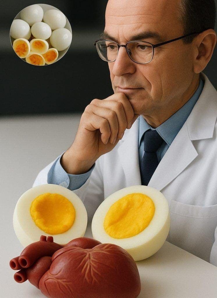 I medici rivelano che mangiare uova sode al mattino può affaticare il cuore.