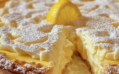 Torta con Crema Pasticcera al Limone