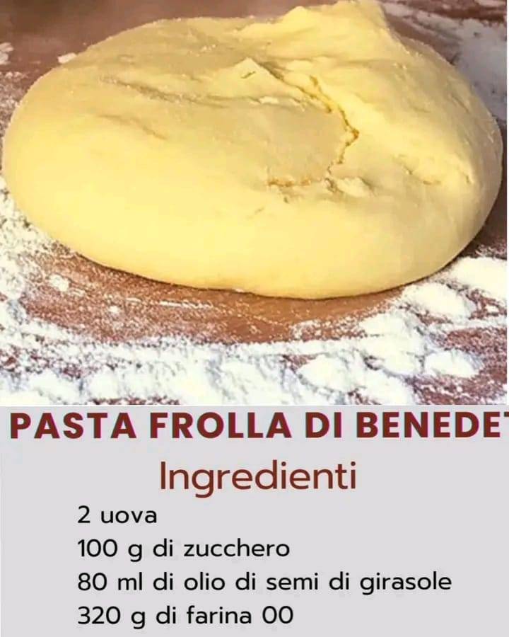 🥧 IL SEGRETO DELLA FROLLA FURBA: La Pasta Frolla all’Olio Leggera, Elastica e Subito Pronta!