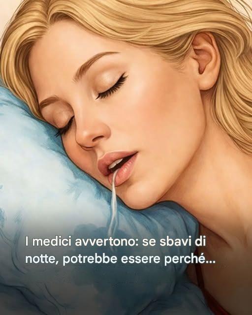Ti capita di sbavare durante il sonno? Questo sintomo notturno potrebbe indicare un problema di salute.