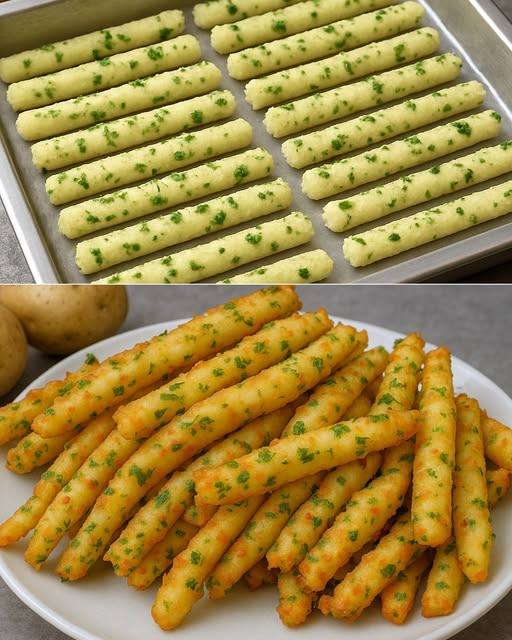 Conservate questa ricetta, vi sarà utile! Questi bastoncini di patate croccanti e salutari, preparati senza frittura, sono sempre una delizia!