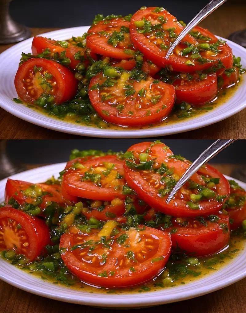 Insalata magica di pomodori: l’esplosione di sapore in bocca