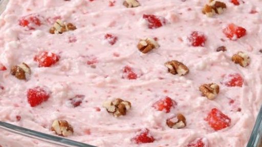 Crema di fragole surgelata con 4 ingredienti