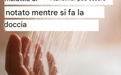 Un lieve segno precoce di Alzheimer che potresti notare sotto la doccia