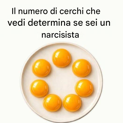 Il numero di cerchi che vedi determina se sei un narcisista