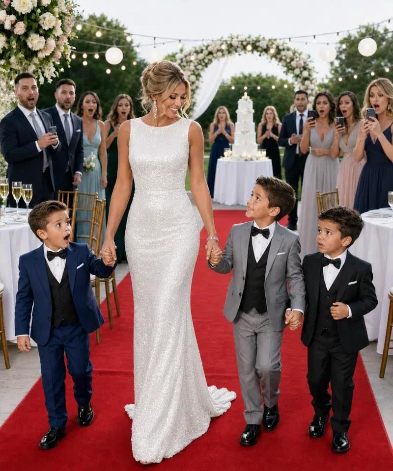Ho portato i miei tre gemelli di 4 anni al matrimonio del mio ex marito milionario e la reazione della sua famiglia è stata agghiacciante.