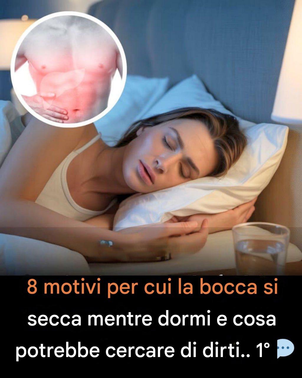 Se continui a svegliarti con la bocca secca, soprattutto nella seconda metà della notte, il tuo corpo potrebbe star cercando di mandarti un messaggio. Stress, ritmi respiratori, disidratazione e persino problemi di salute non diagnosticati possono tutti contribuire. Ecco gli 8 motivi più importanti…👇1°💬