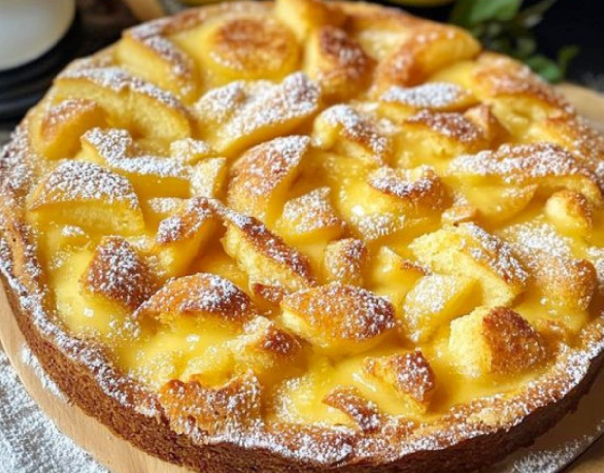 Torta di mele con solo 3 mele e in 10 minuti mi fa impazzire!