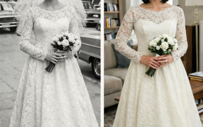 Ho deciso di indossare l’abito da sposa di mia nonna in suo onore, ma mentre lo modificavo, ho trovato un biglietto nascosto che rivelava la verità sui miei genitori.