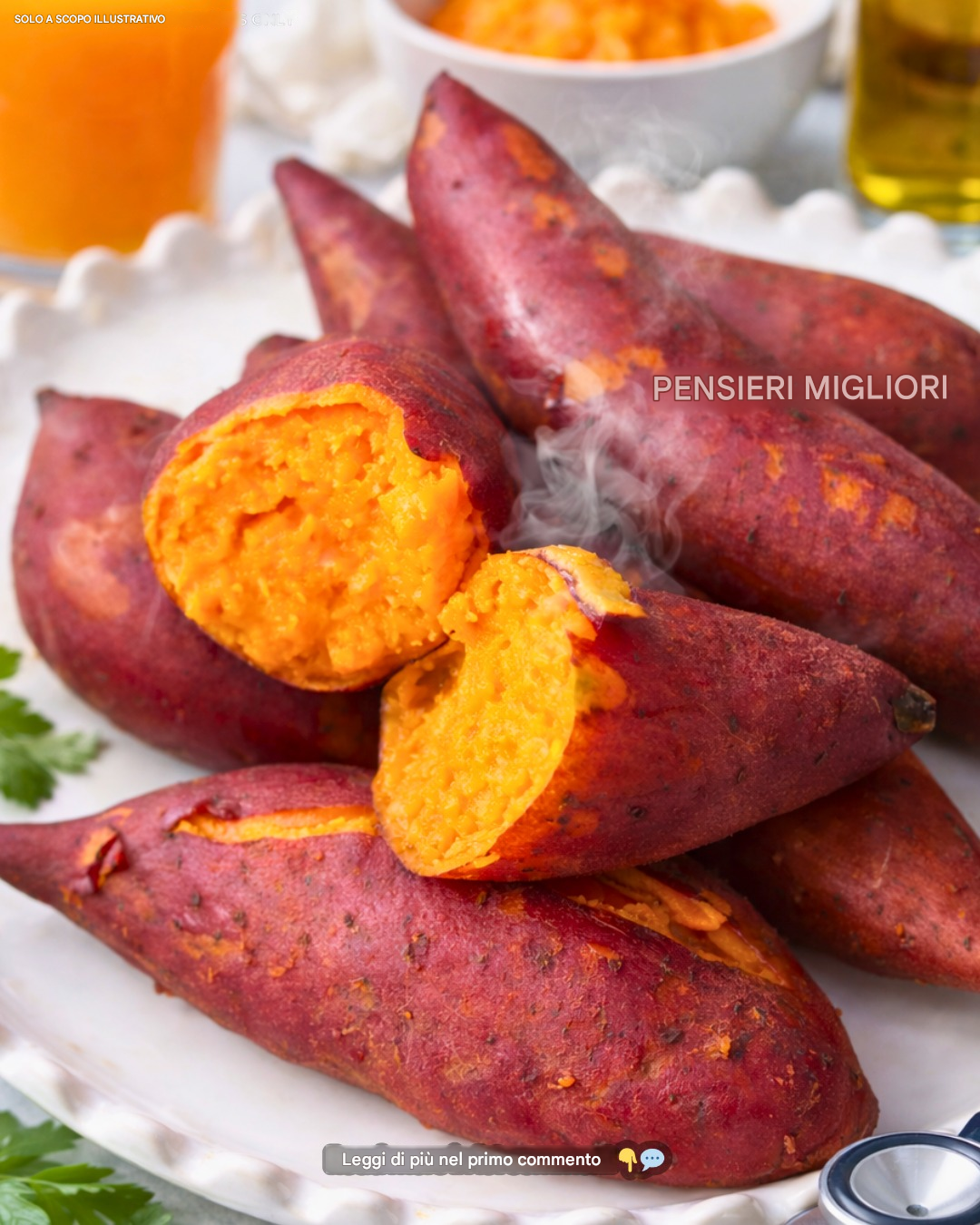 Mangiare patate dolci bollite ogni giorno: effetti sorprendenti sulla salute