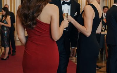 Ha baciato la sua assistente davanti a tutti i presenti alla grande serata aziendale.