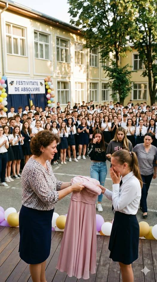 “Le ragazze ricche hanno strappato l’abito da ballo alla compagna di classe povera, chiamandola mendicante. va contro le regole e il buon senso», tuonò la preside al microfono, «queste tre studentesse sono escluse a vita dal banchetto di dipl