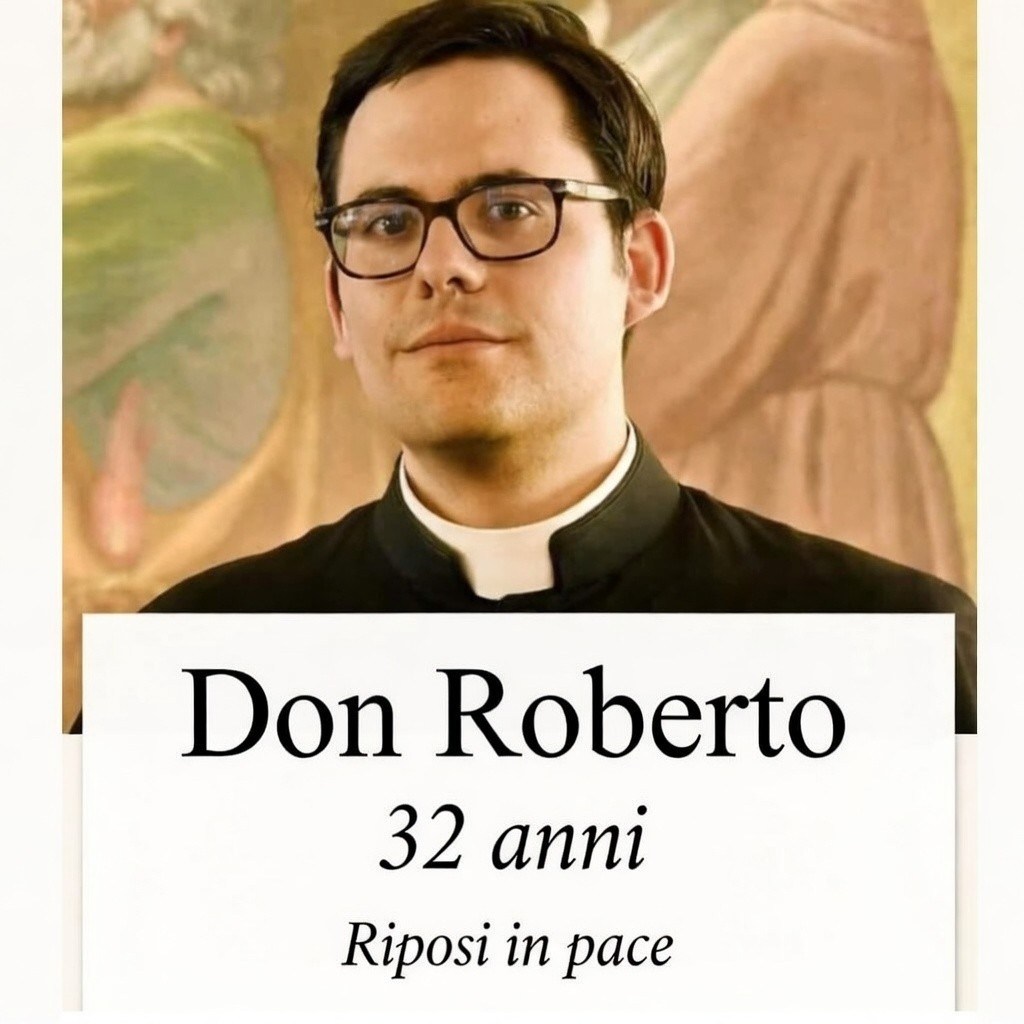 Don Roberto aveva solo 32 anni e stava tornando in parrocchia: poi il dramma