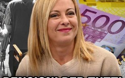 Pensioni per tutti, l’annuncio è arrivato direttamente dalla Meloni (1 / 2)