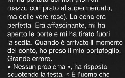 L’appuntamento era perfetto fino a quando mi ha mandato la mattina dopo…