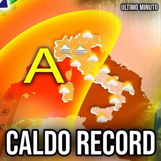 ❌ Italia, in arrivo nuova un’ondata di caldo mai vista a partire da…Altro…